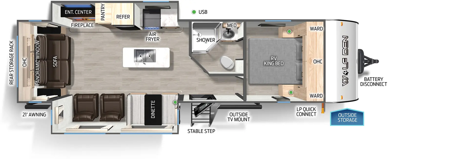 273XLKBL Floorplan Image